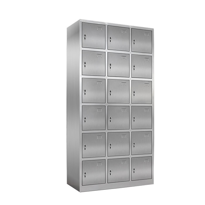 18门不锈钢衣柜