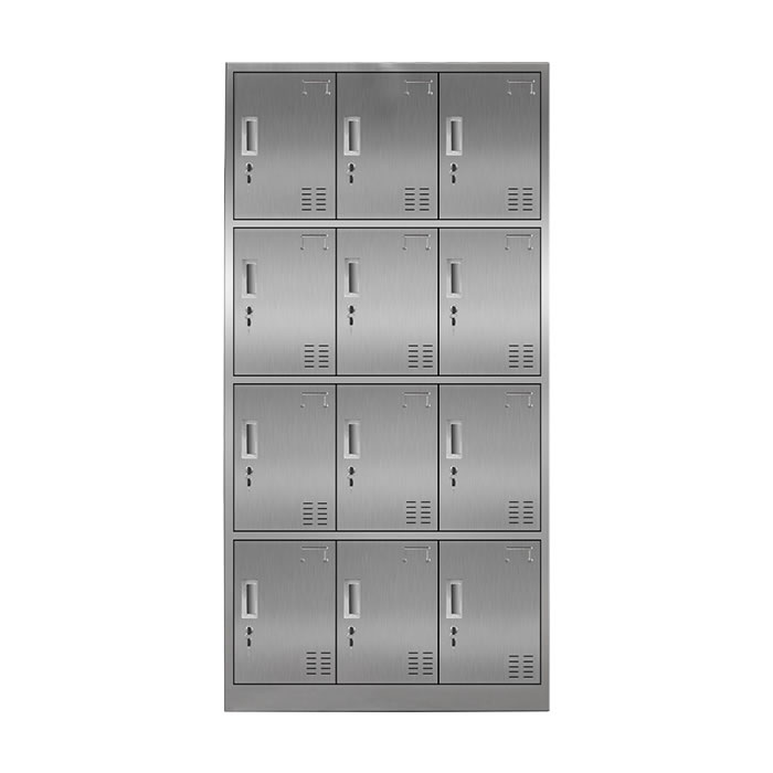 12门不锈钢衣柜