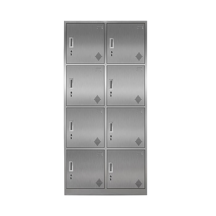 八门不锈钢衣柜
