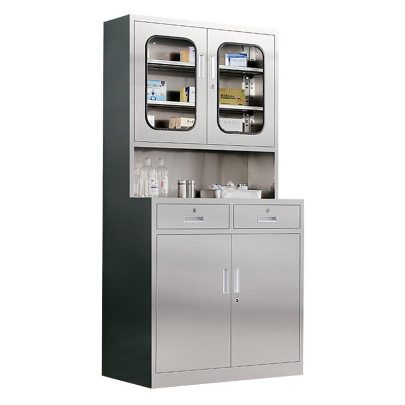 二斗不锈钢西药柜
